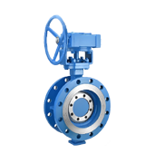 Worm gear hard-sealed flange butterfly valves